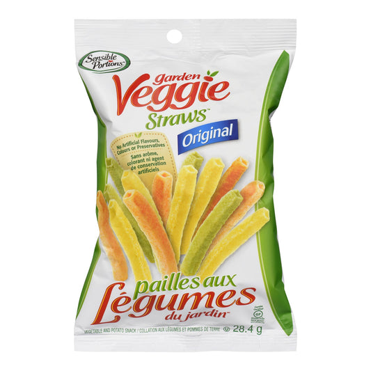 Snack Veggie Straws Original - 18 x 28 g - Sensible Portio - Restaurant and Foodservice Ingredients - Canadian Distribution-0