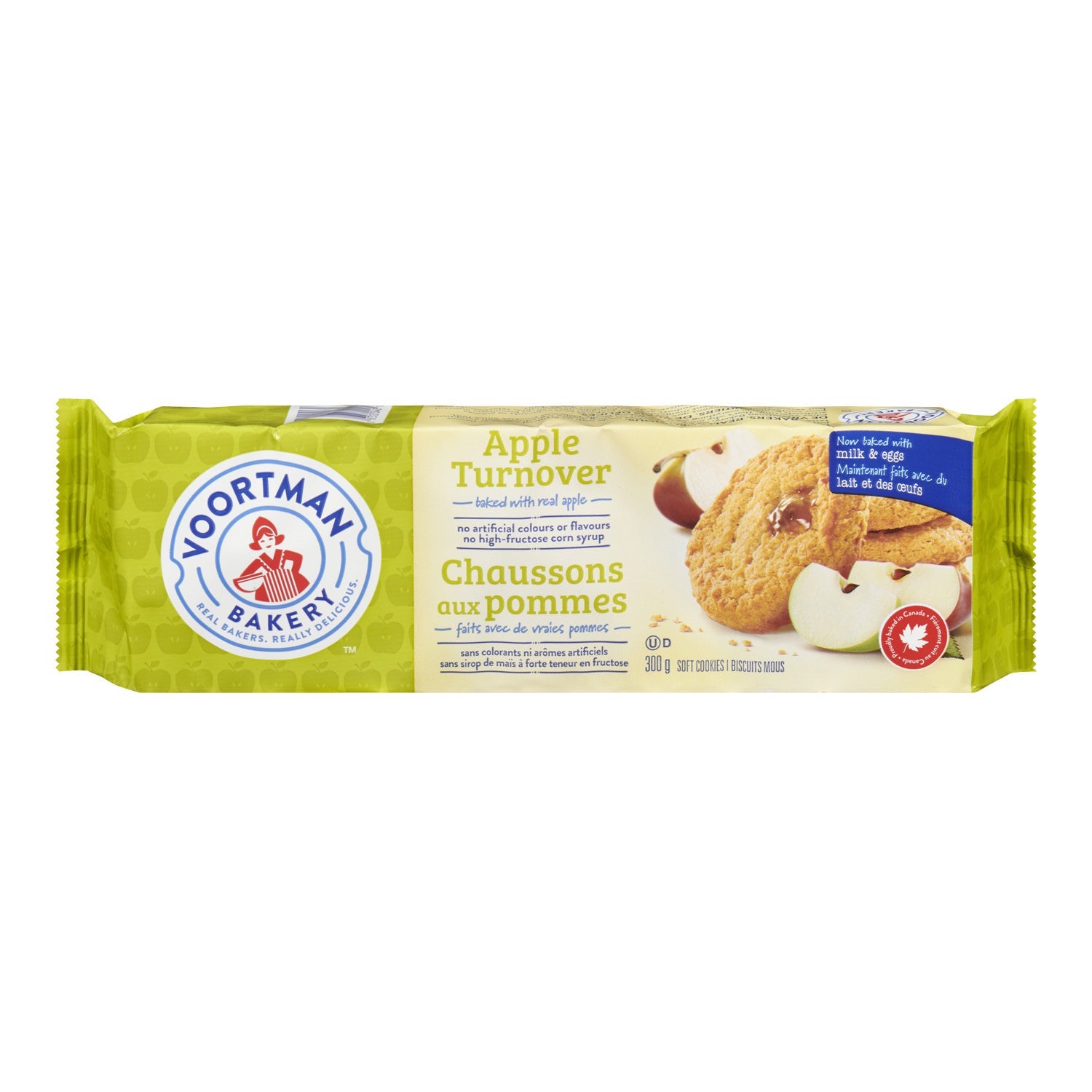 Cookie Apple Turnover - 12 x 300 g - Voortman - Restaurant and Foodservice Ingredients - Canadian Distribution-0