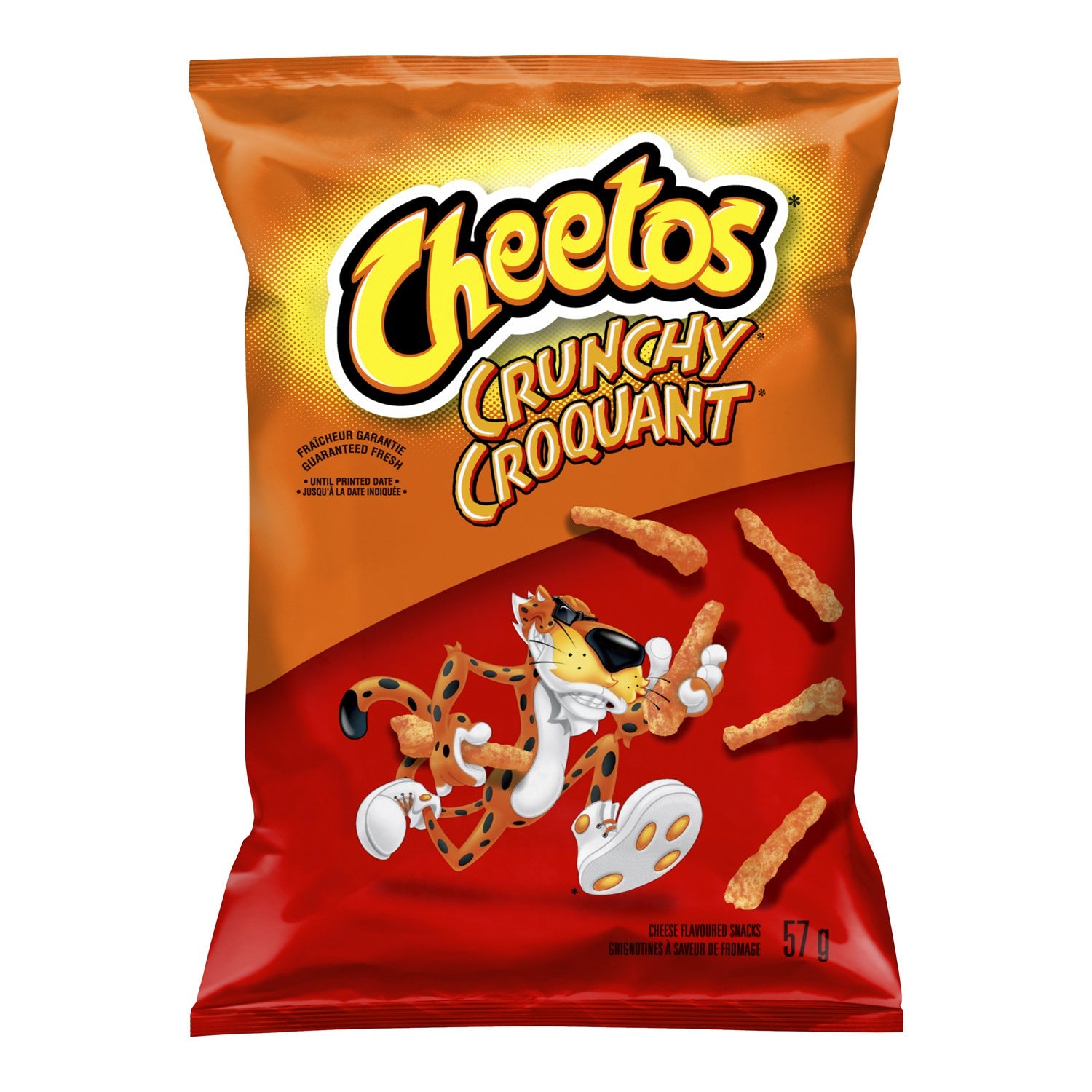 Chip Cheetos Crunchy 57 g. - 40 x 57 g - Cheetos - Restaurant and Foodservice Ingredients - Canadian Distribution-0