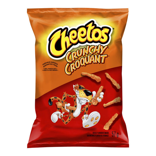 Chip Cheetos Crunchy 57 g. - 40 x 57 g - Cheetos - Restaurant and Foodservice Ingredients - Canadian Distribution-0