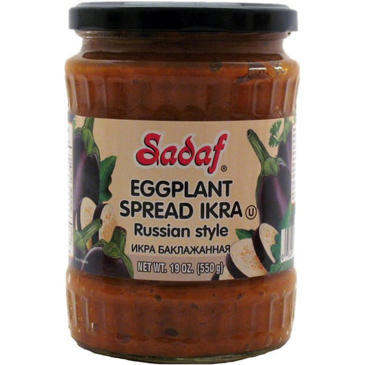 Sadaf Eggplant Spread | Russian Style Ikra - 19 oz.-0