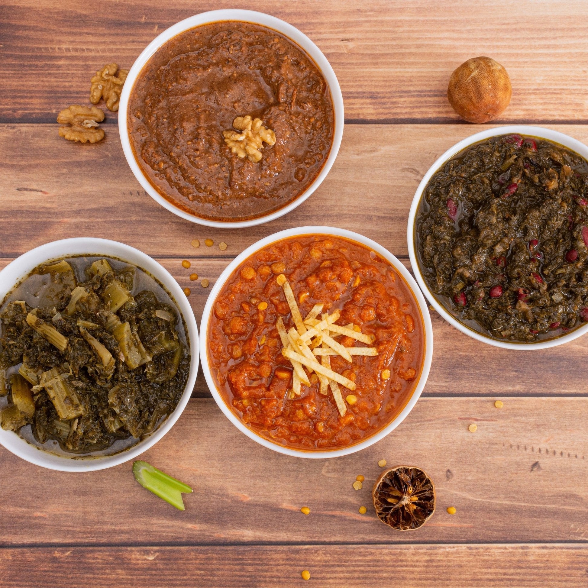 Sadaf Khoresh Ghormeh Sabzi (Herb & Bean Vegetarian Stew) | Jar - 12 oz-3
