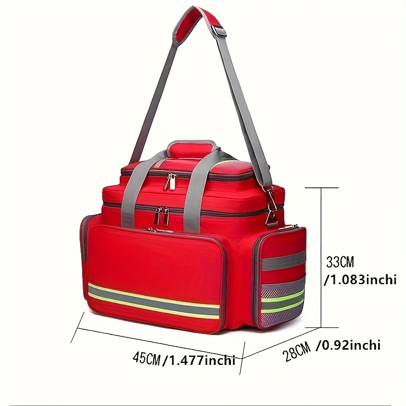 Waterproof Large First Aid Medical Bag Outdoor Use-4