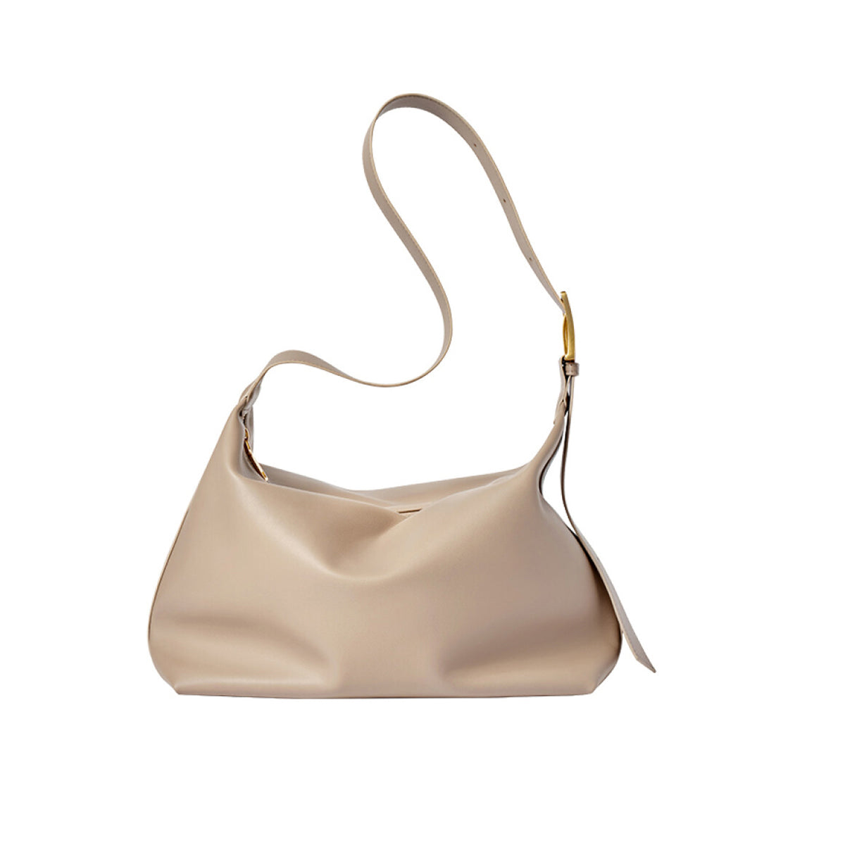 Sleek Retro Leather Tote Bag-6