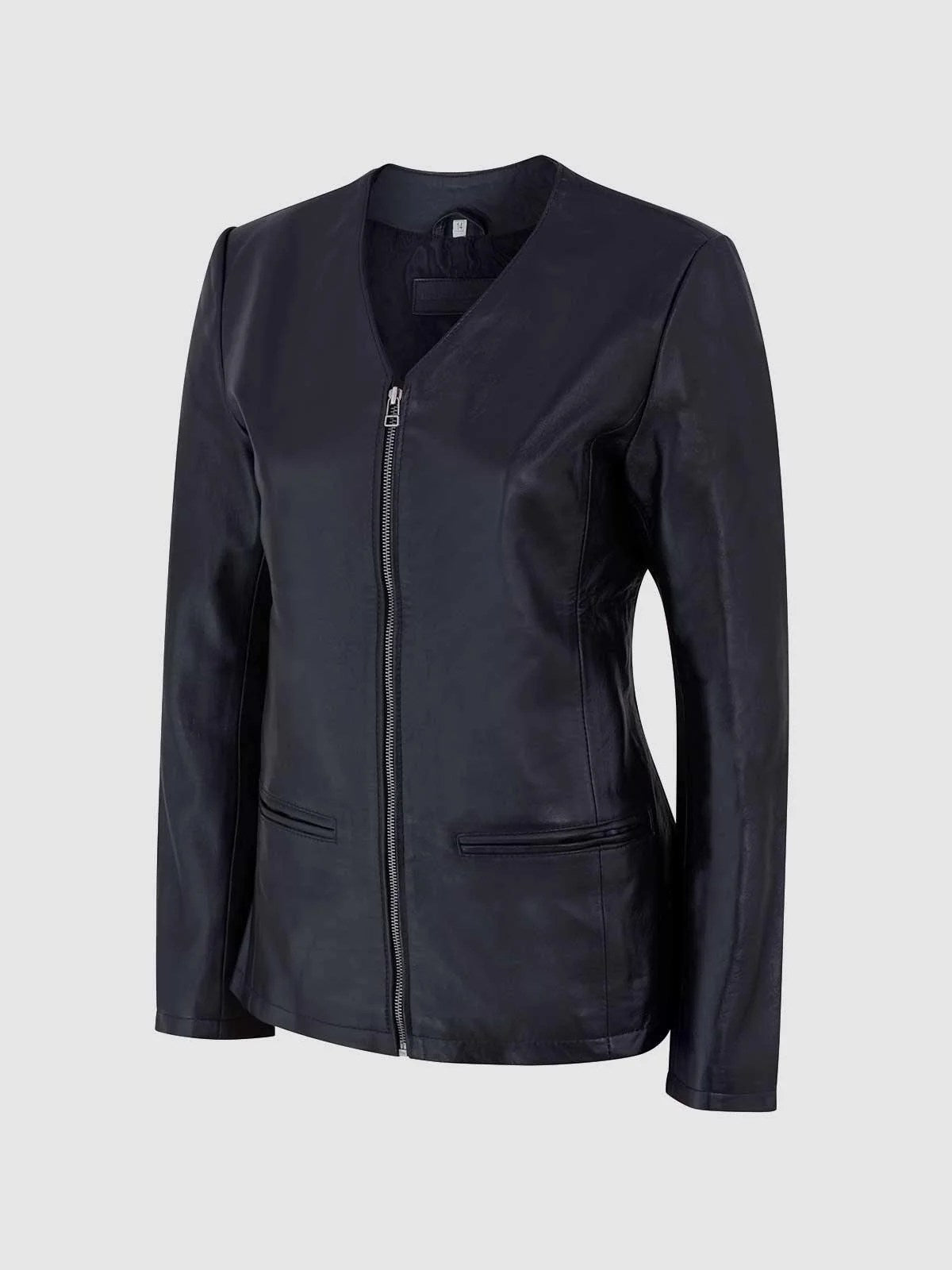 Slim Leather Jacket