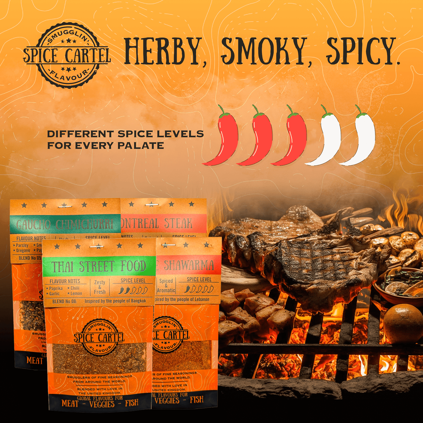 Spice Cartel's Moroccan Ras El Hanout 35g Resealable Pouch-1