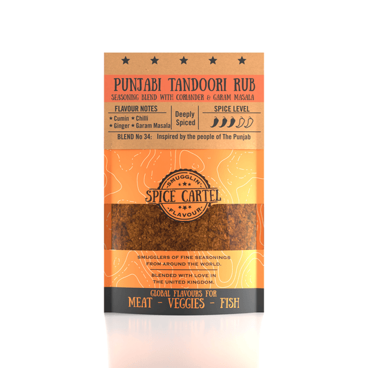 Spice Cartel's Punjabi Tandoor Masala Rub 35g Resealable Pouch-0