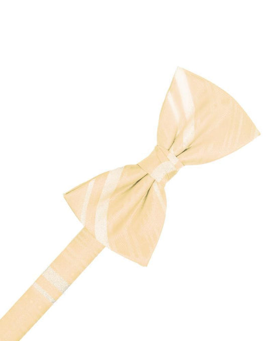 Striped Satin Bow Tie Pre-Tie-40