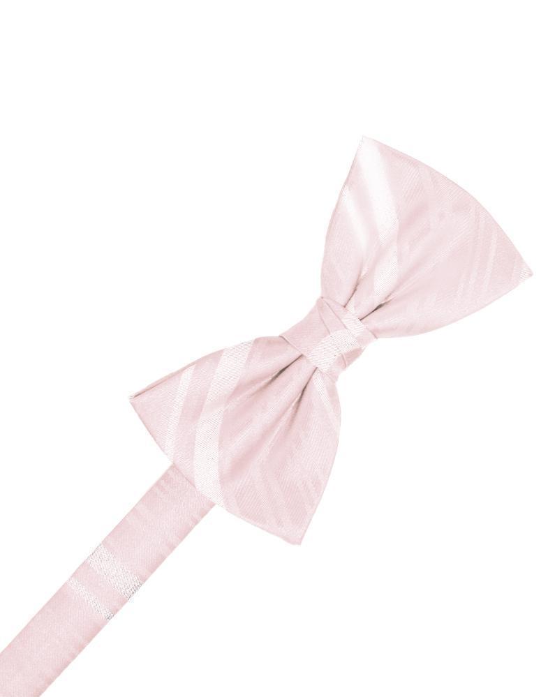 Striped Satin Bow Tie Pre-Tie-45