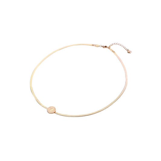 The Queen Rose Gold Necklace-0