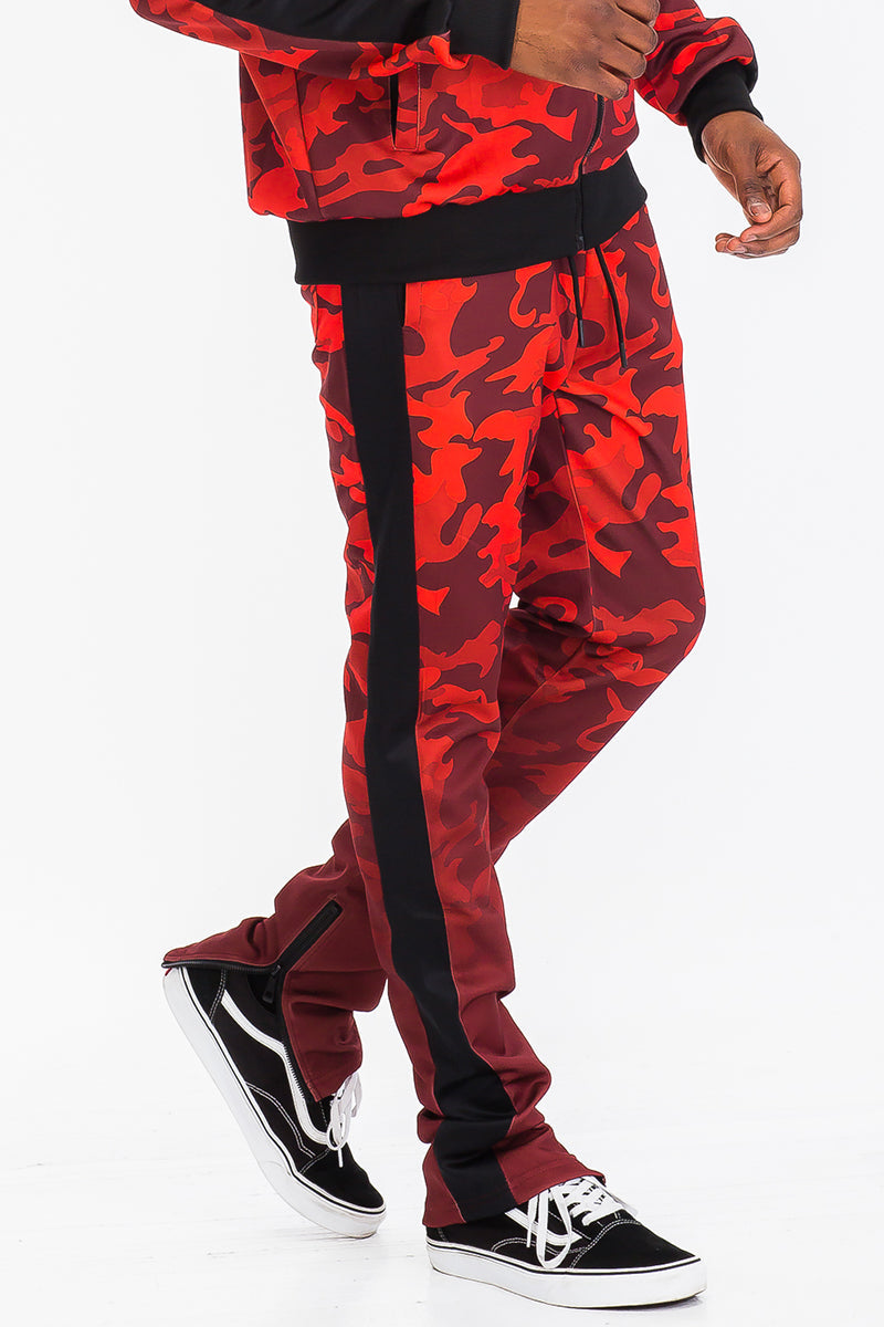 Camo Fade Track Pants-0