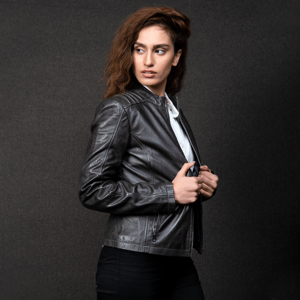 Vintage Leather Jacket (Women) - S