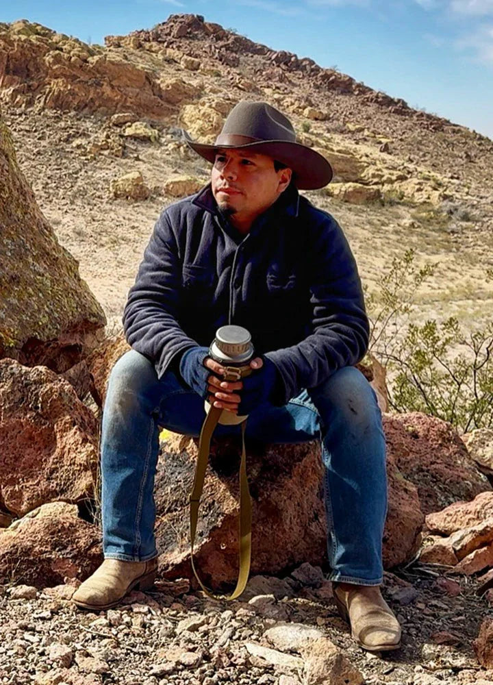 Men's Warm Sherpa Lined Fleece Shirt Jacket-0