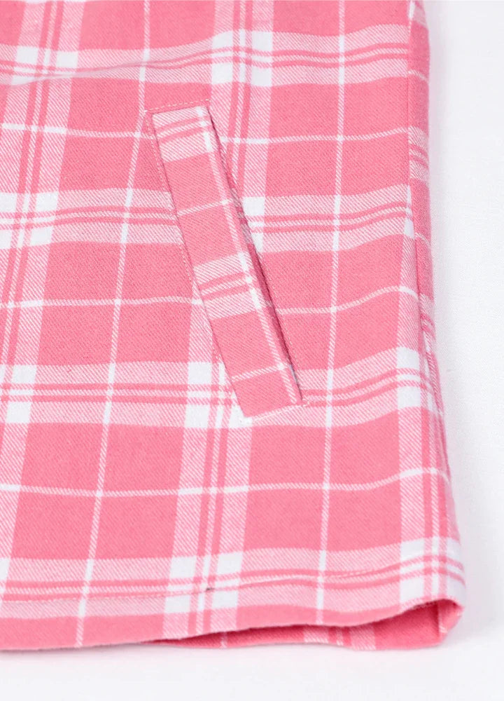 Women's Flower Whisperer Midweight Flannel Hooded Shirt-2