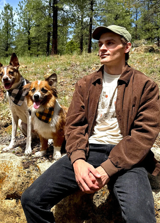 Men's Vintage Corduroy Jacket-0