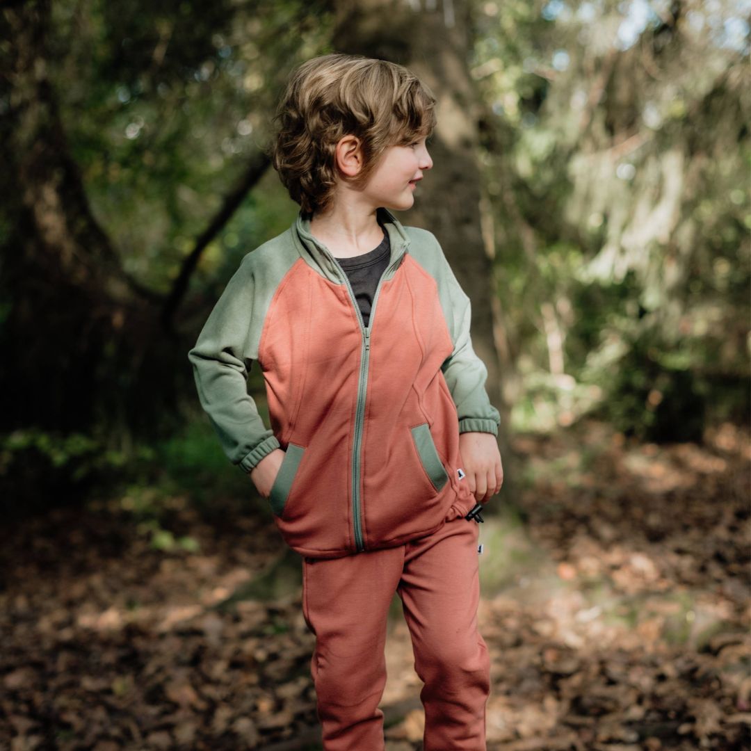 Youth Bamboo Fleece Bomber Jacket-2